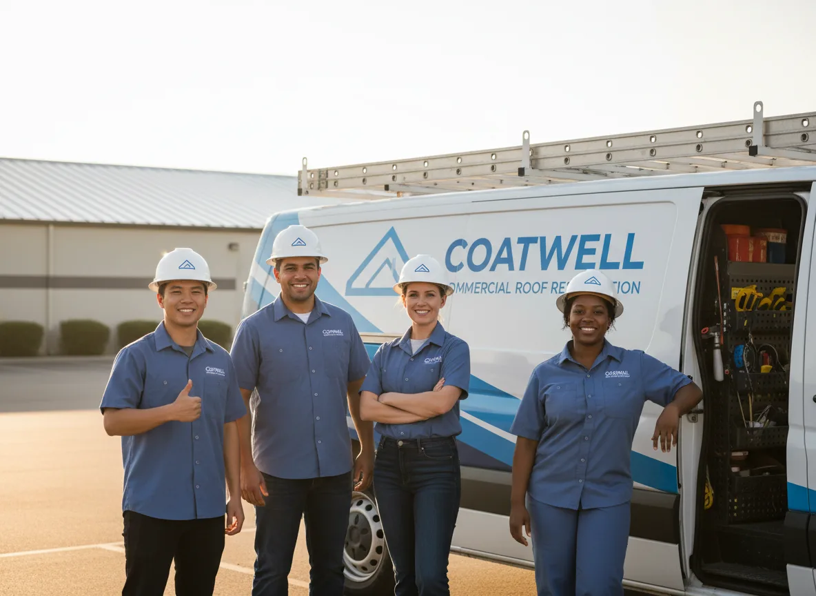 Commercial roof coating company in Topeka, IL